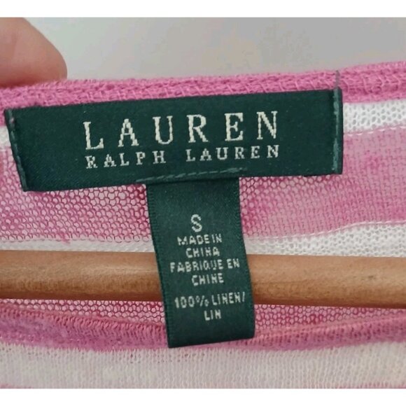 Lauren Ralph Lauren 100% Linen Blouse - Picture 4 of 8